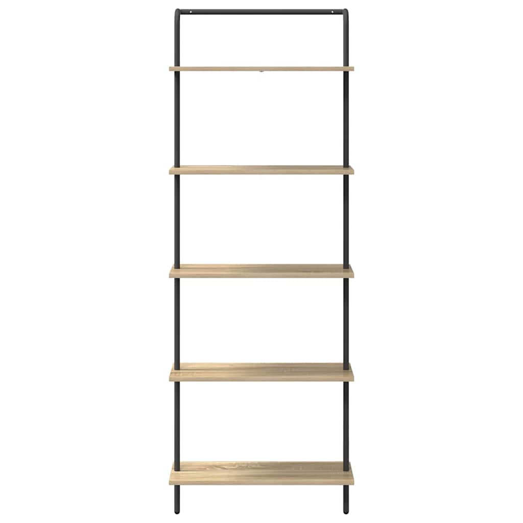 Boekenkast Sonoma Eiken 60 x 24 x 168 cm Bewerkt hout is nu te koop bij PeponiXL, paradijselijk wonen!