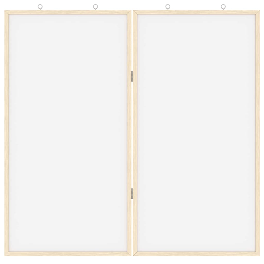 Bulletinbord Wit 80 x 80 x 1.4 cm Massief grenenhout is nu te koop bij PeponiXL, paradijselijk wonen!