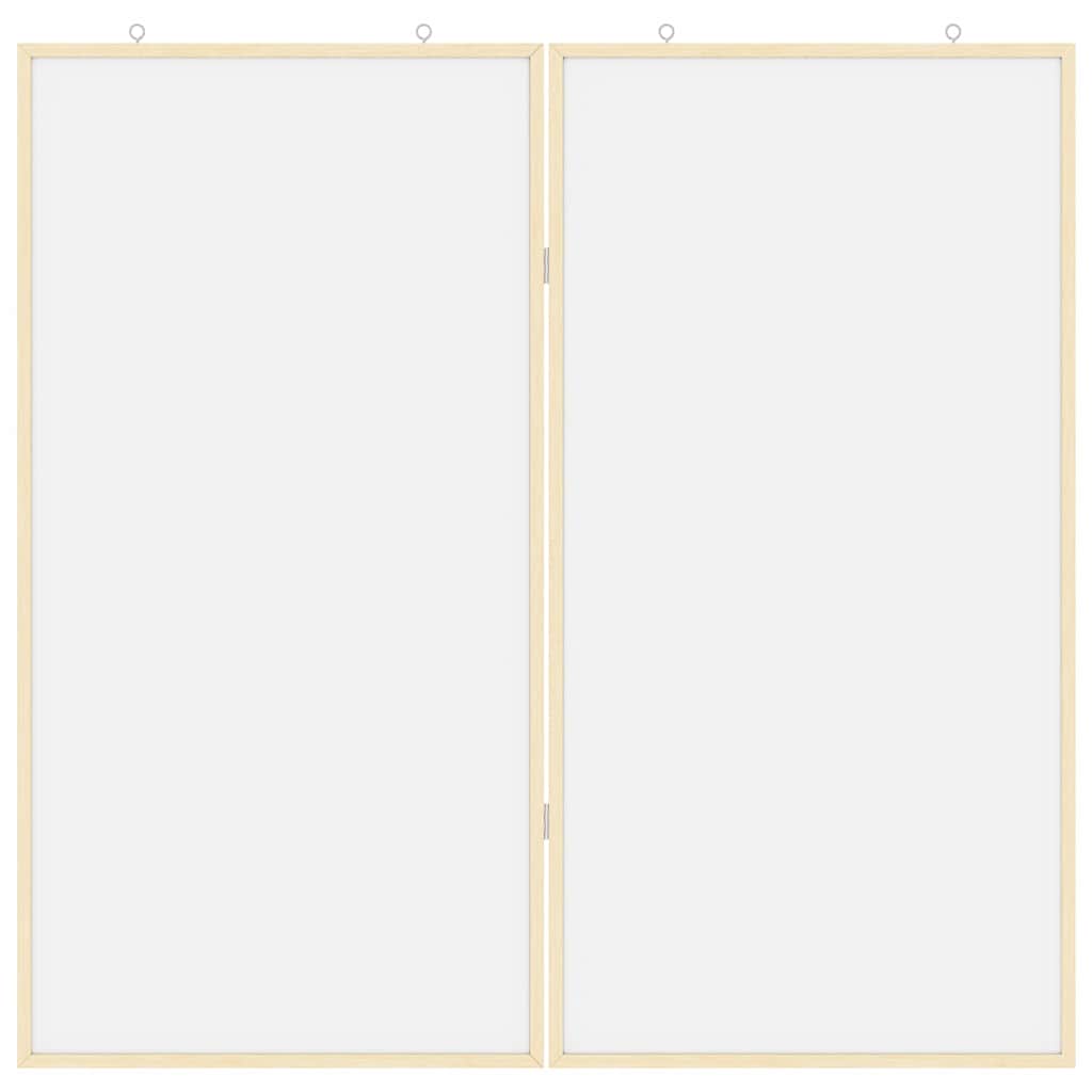 Magnetisch whiteboard Wit 100 x 1.4 x 100 cm Massief grenenhout is nu te koop bij PeponiXL, paradijselijk wonen!