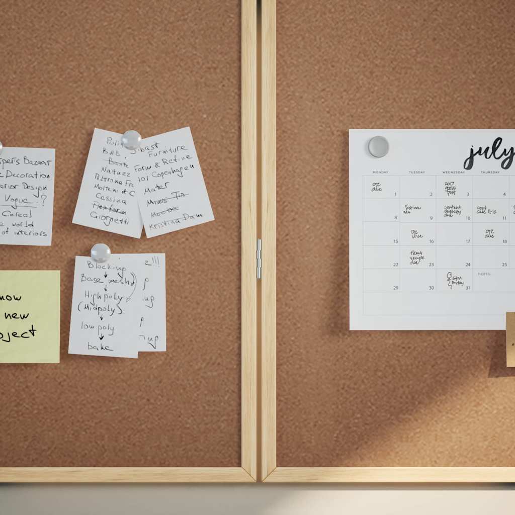 Kurkbord Bruin 80 x 1.4 x 80 cm Massief grenenhout is nu te koop bij PeponiXL, paradijselijk wonen!