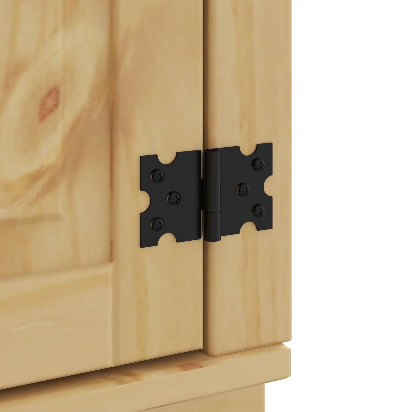 Kast met plank SKI 4 pcs HoningBruin Massief grenenhout is nu te koop bij PeponiXL, paradijselijk wonen!