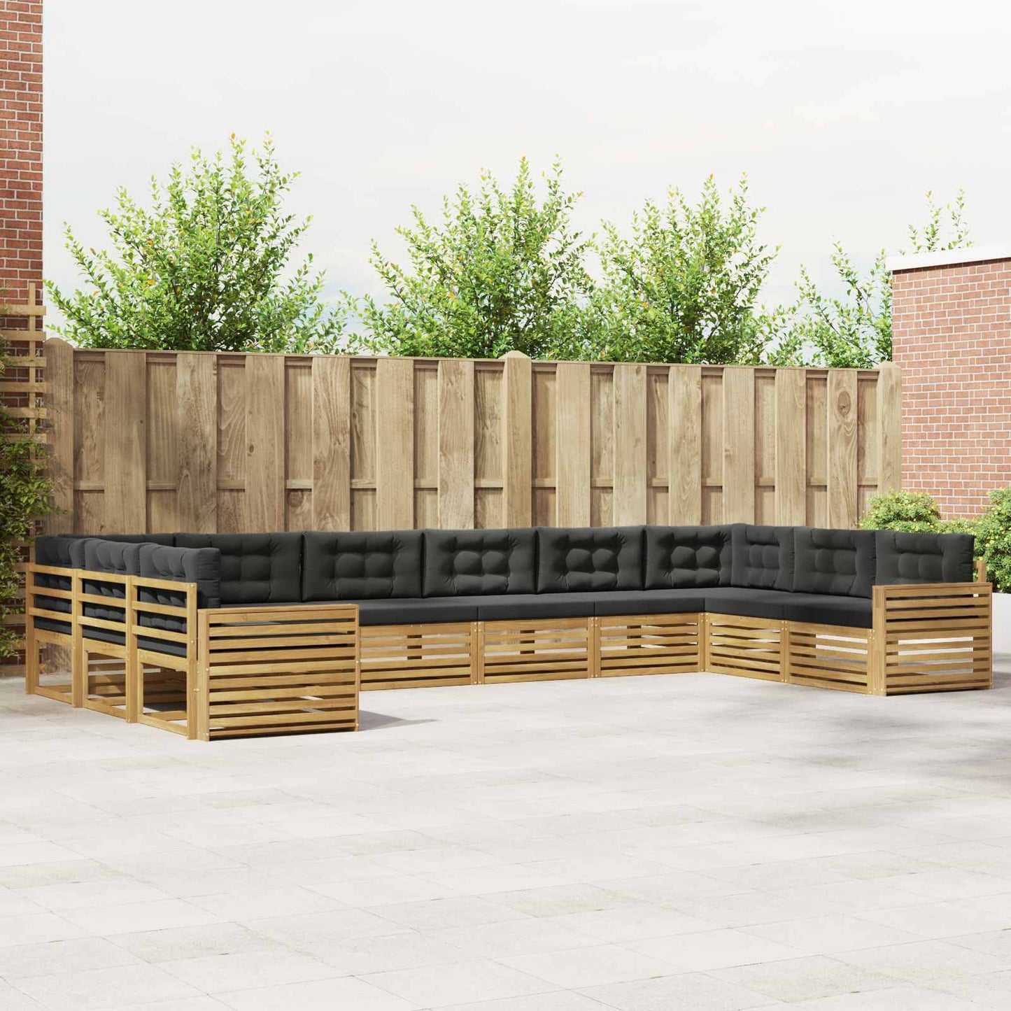 Sofa-Sets Massief Acaciahout