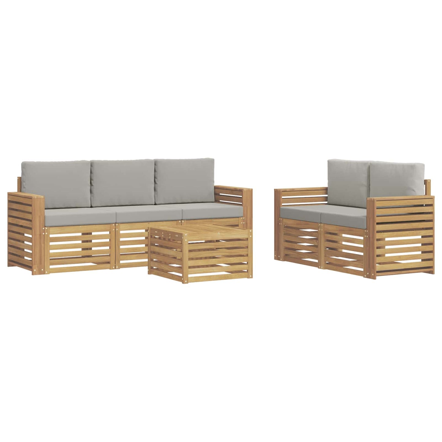 Sofa-Sets Massief Acaciahout