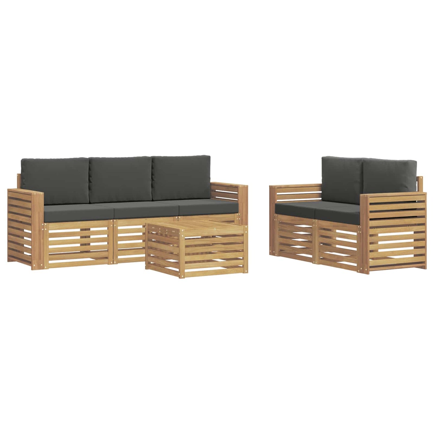 Sofa-Sets Massief Acaciahout