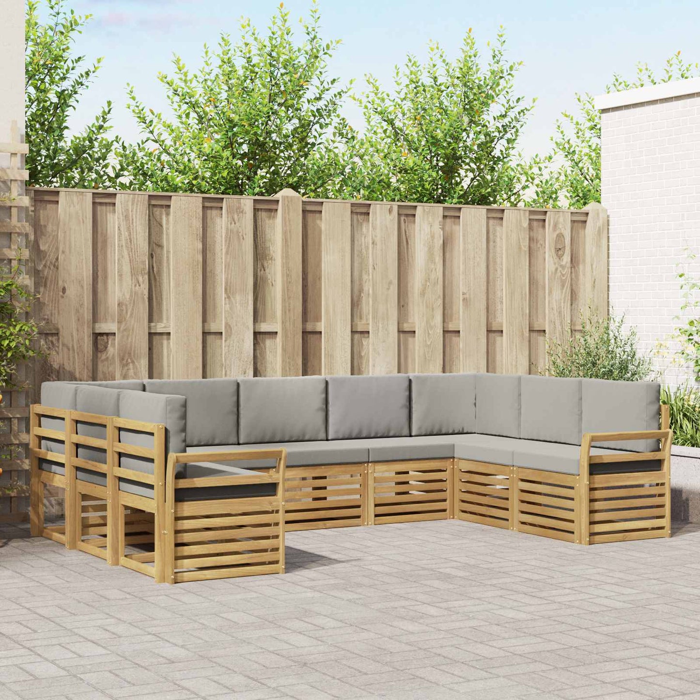 Sofa-Sets Massief Acaciahout