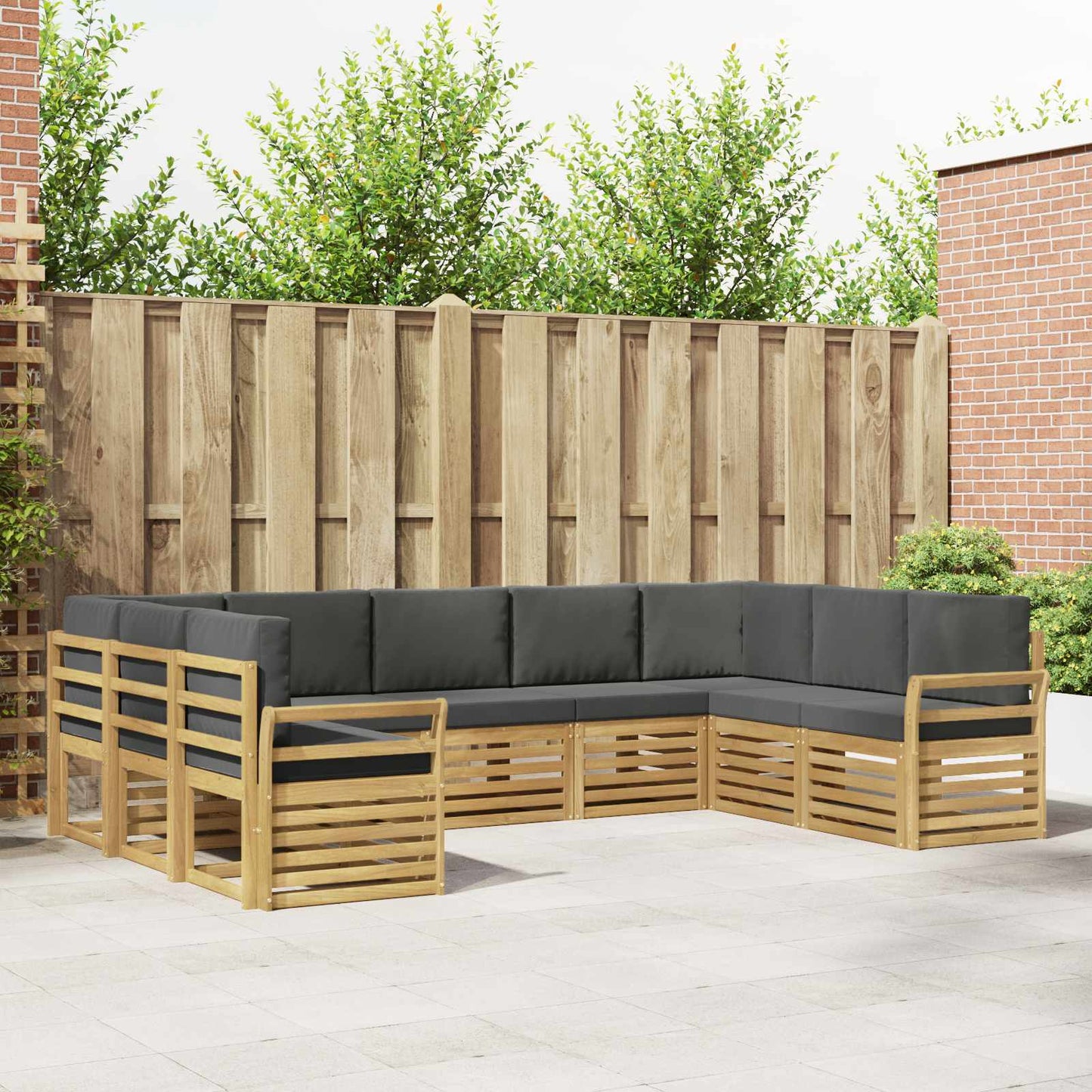 Sofa-Sets Massief Acaciahout