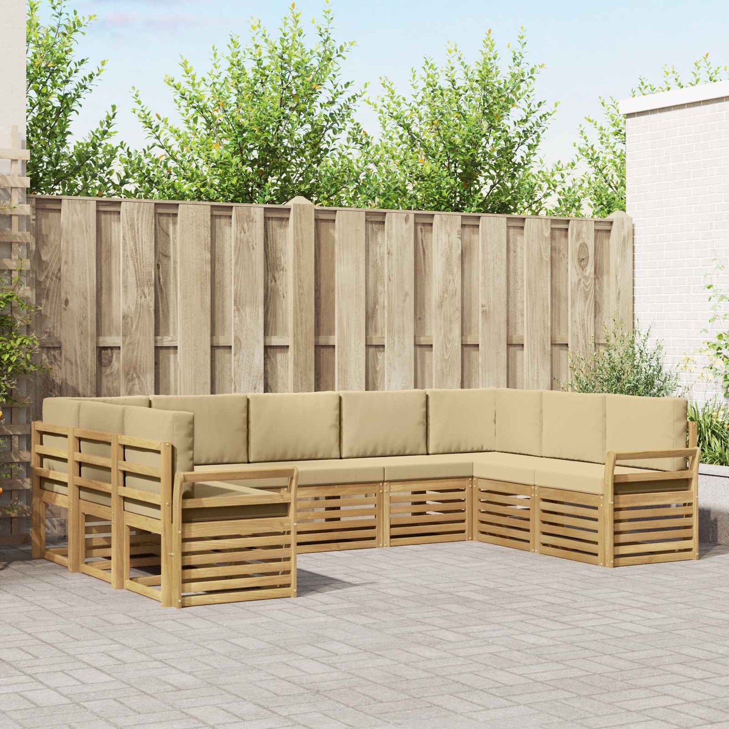 Sofa-Sets Massief Acaciahout