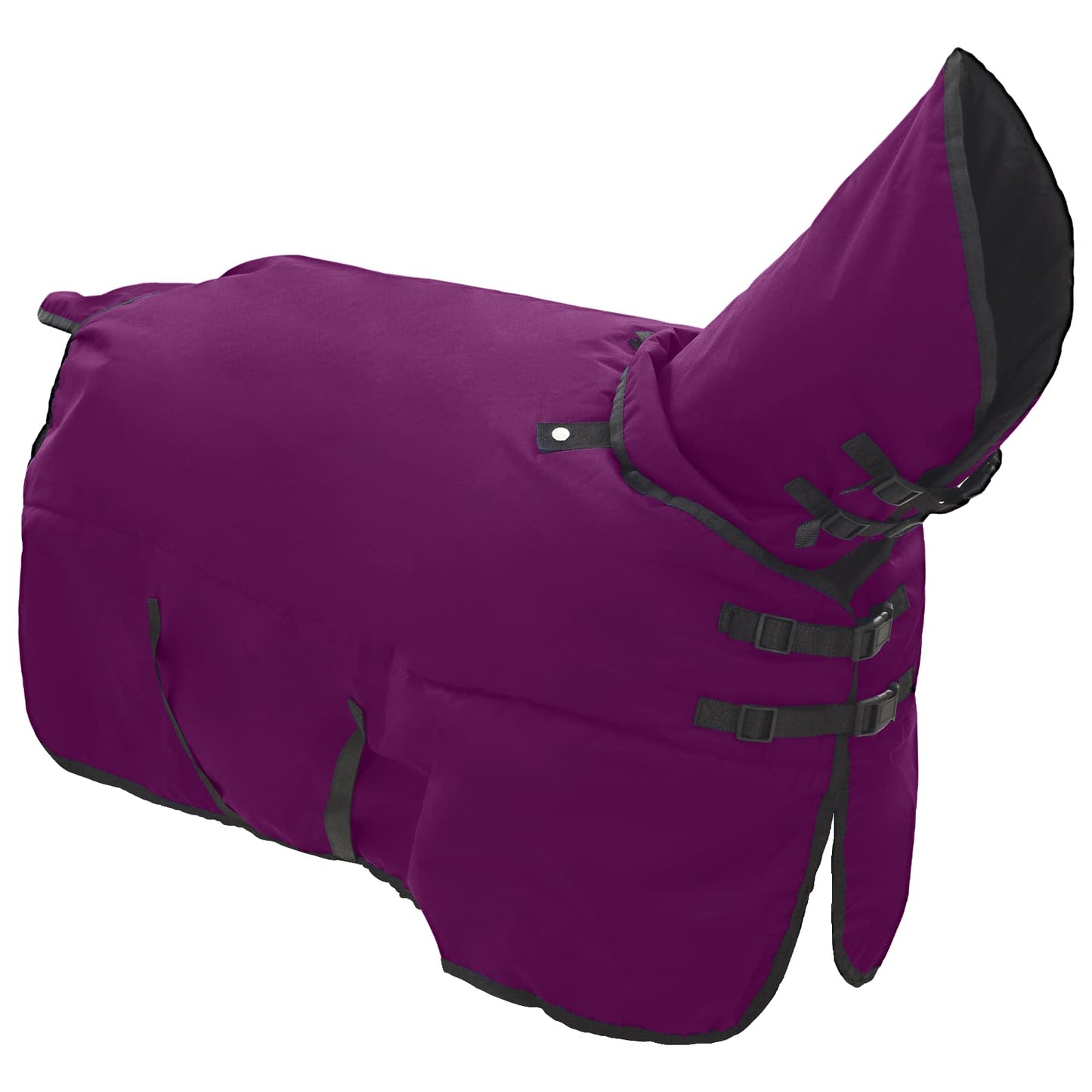 Paardendeken Donkergroen en Zwart 75 cm Polyester is nu te koop bij PeponiXL, paradijselijk wonen!