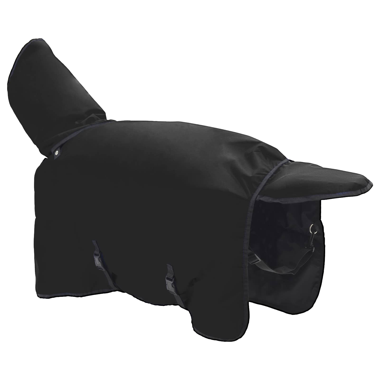 Paardendeken Donkergroen en Zwart 135 cm Polyester is nu te koop bij PeponiXL, paradijselijk wonen!