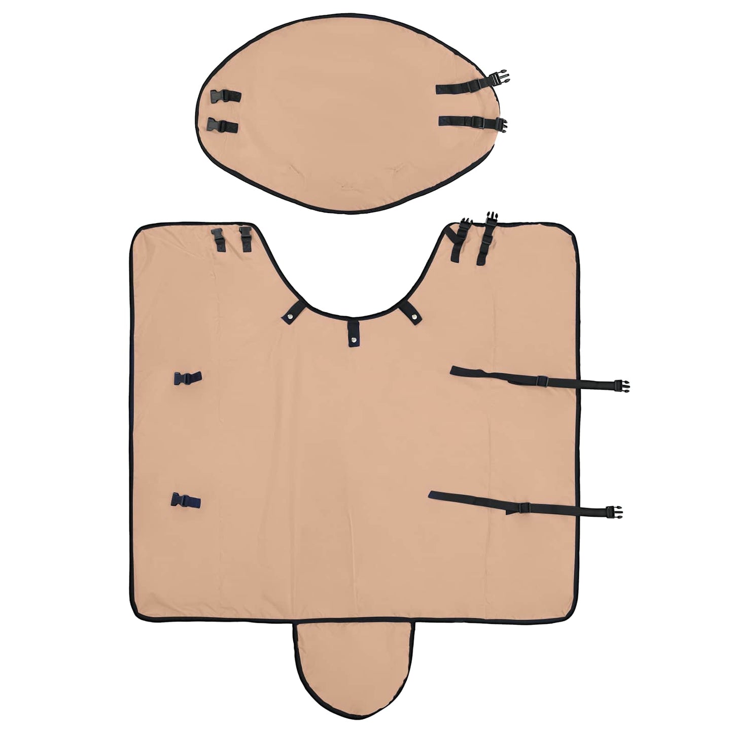 Paardendeken Cappuccino 155 cm Polyester is nu te koop bij PeponiXL, paradijselijk wonen!