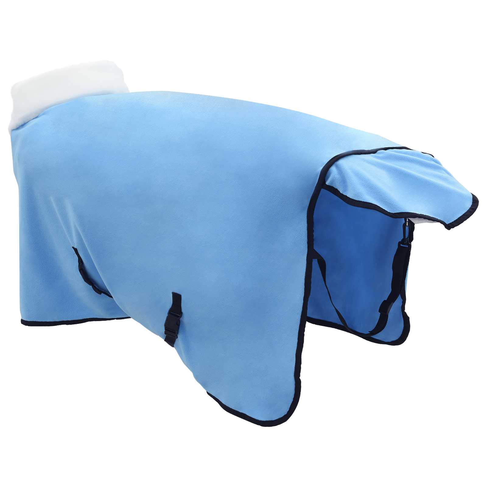 Paardendeken Volledige Aqua 95 cm Polar fleece is nu te koop bij PeponiXL, paradijselijk wonen!
