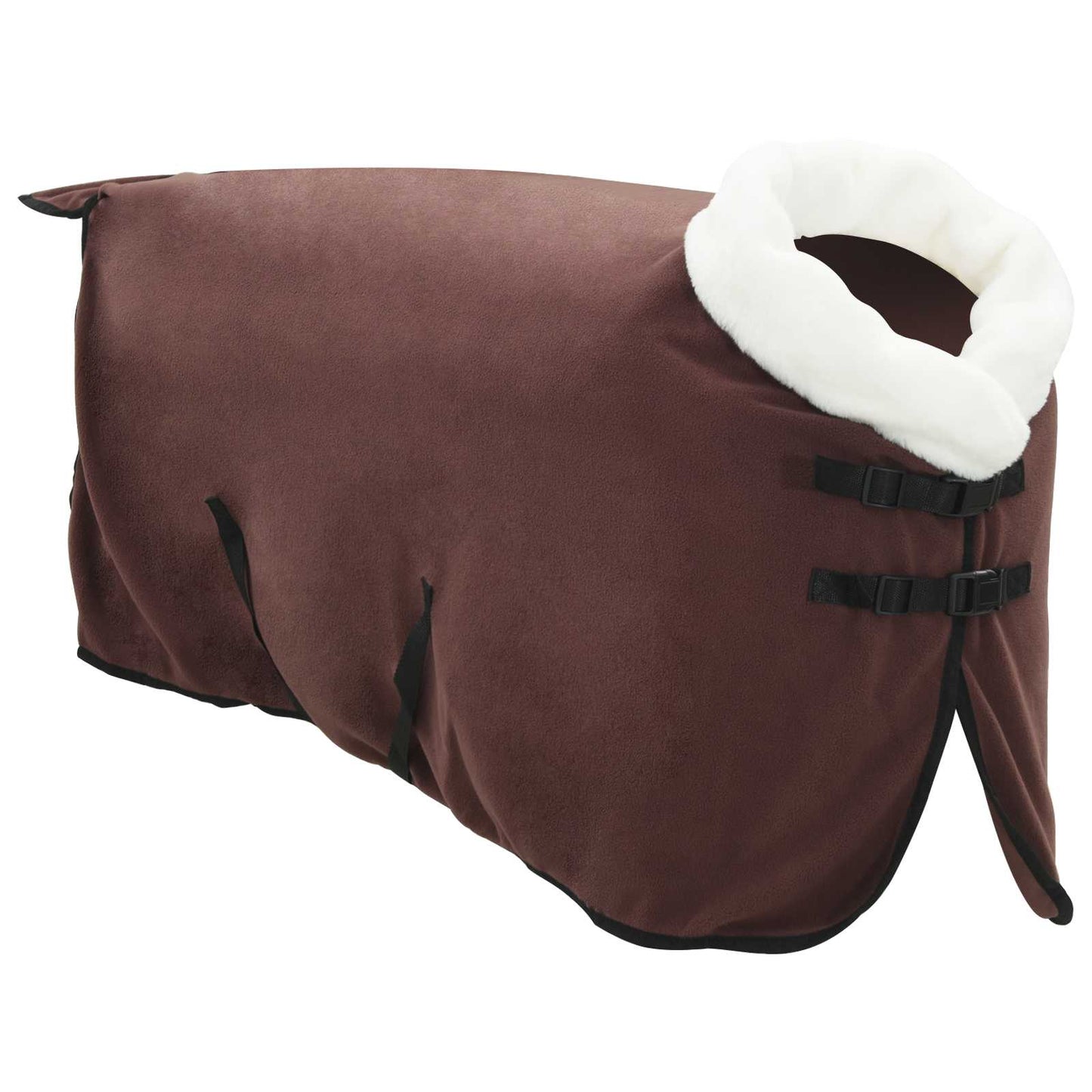Paardendeken Volledig Donkerbruin 85 cm Polar fleece is nu te koop bij PeponiXL, paradijselijk wonen!
