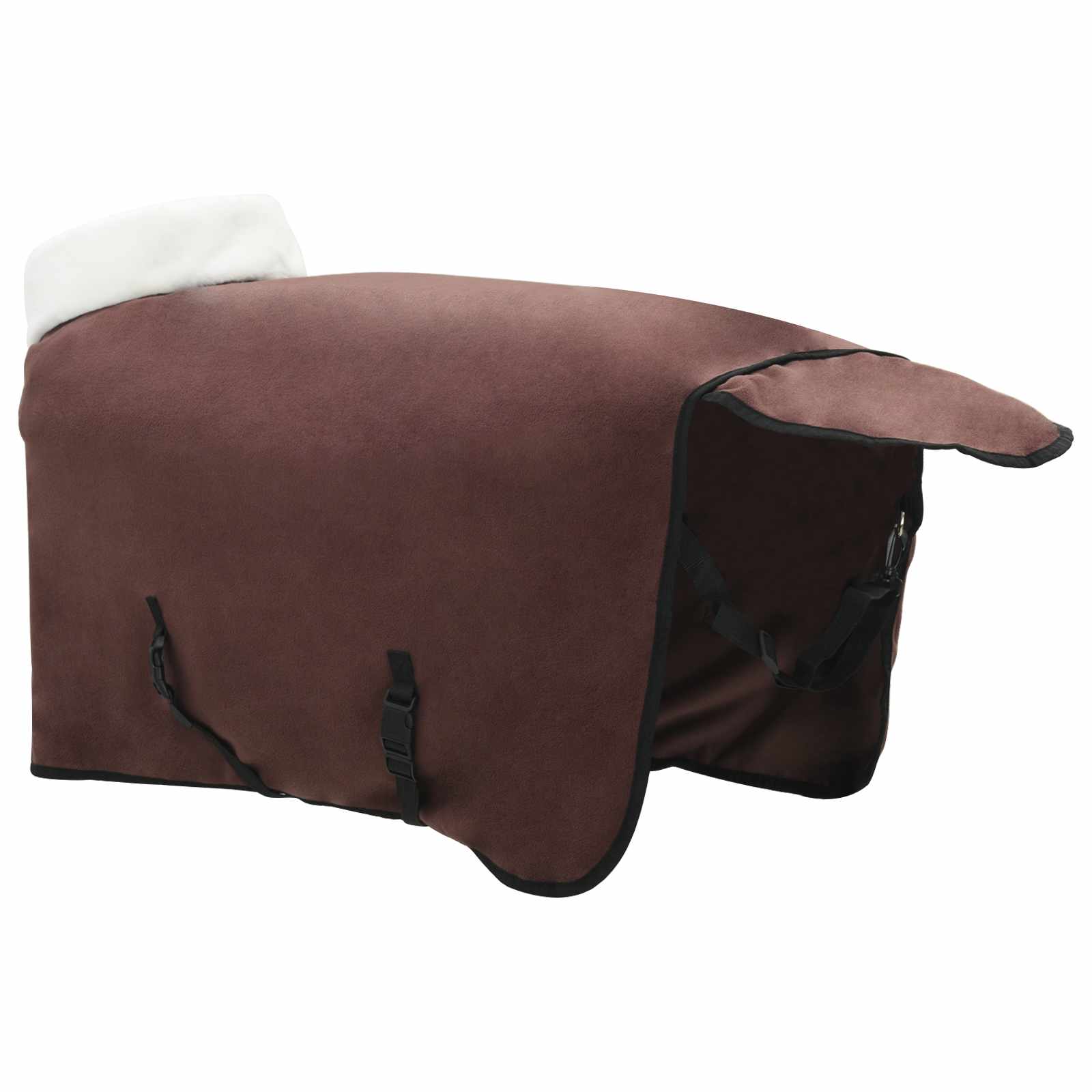 Paardendeken Volledig Donkerbruin 95 cm Polar fleece is nu te koop bij PeponiXL, paradijselijk wonen!