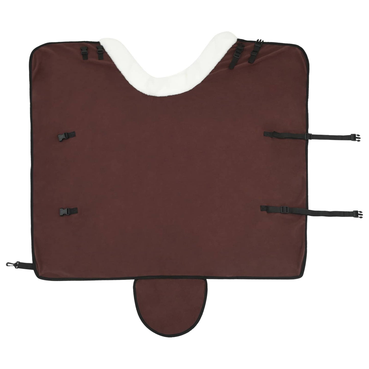 Paardendeken Volledig Donkerbruin 95 cm Polar fleece is nu te koop bij PeponiXL, paradijselijk wonen!