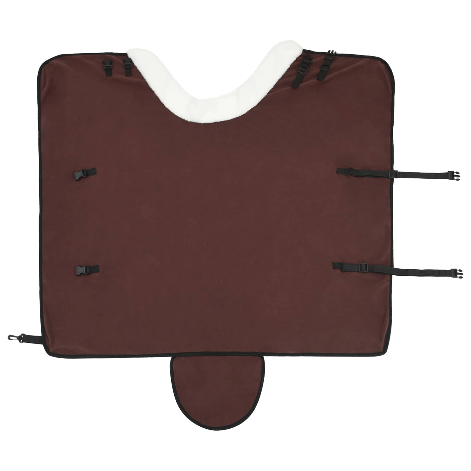 Paardendeken Volledig Donkerbruin 95 cm Polar fleece is nu te koop bij PeponiXL, paradijselijk wonen!