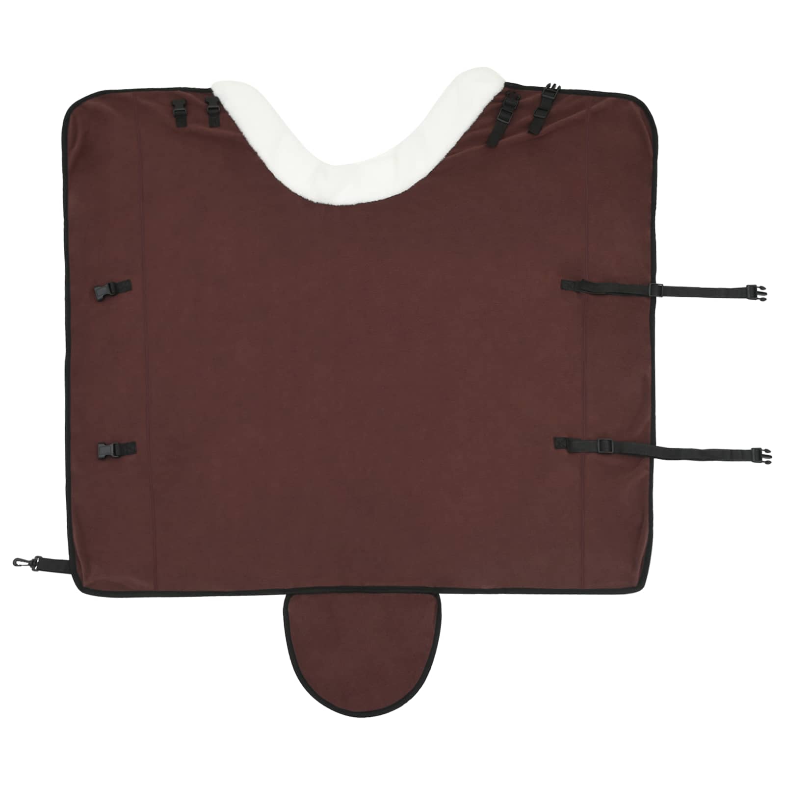 Paardendeken Volledig Donkerbruin 165 cm Polar fleece is nu te koop bij PeponiXL, paradijselijk wonen!