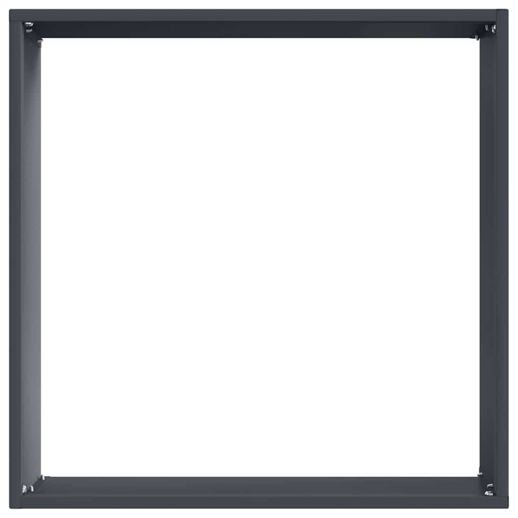 Tuinrand Antraciet 40 x 40 x 13 cm Staal is nu te koop bij PeponiXL, paradijselijk wonen!