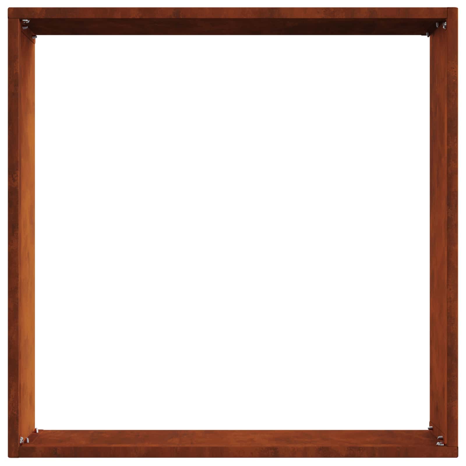 Tuinrand Roestig 40 x 40 x 13 cm Cortenstaal is nu te koop bij PeponiXL, paradijselijk wonen!