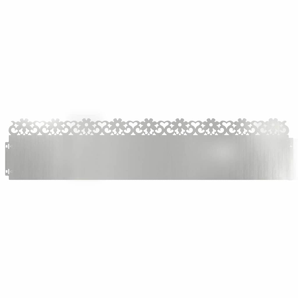 Gazonranden 20 pcs Zilver 103 x 0,05 x 22 cm is nu te koop bij PeponiXL, paradijselijk wonen!