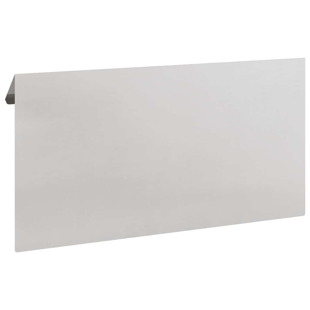 Slakkenhekje 16 pcs Zilver 50 x 3,5 x 25 cm Roestvrij staal is nu te koop bij PeponiXL, paradijselijk wonen!