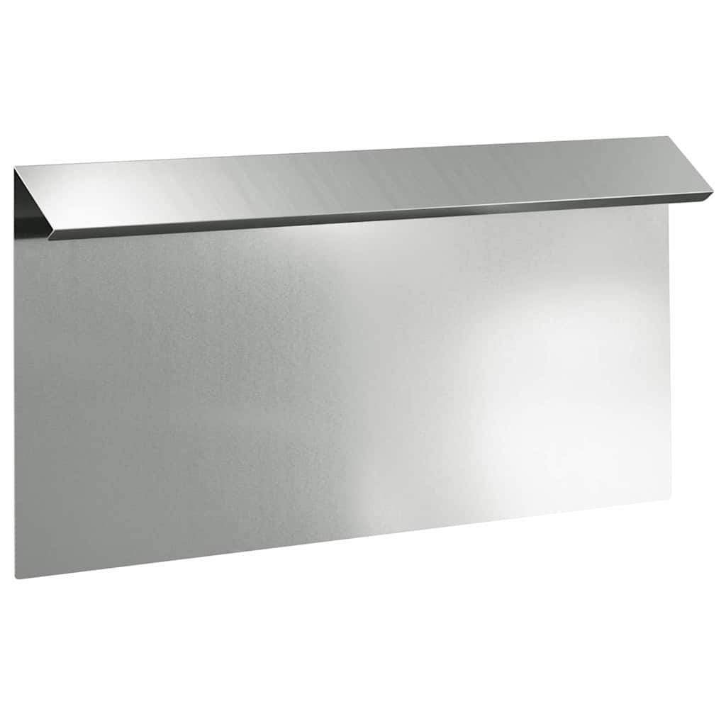 Slakkenhekje Zilver 50 x 3,5 x 25 cm Gegalvaniseerd staal is nu te koop bij PeponiXL, paradijselijk wonen!