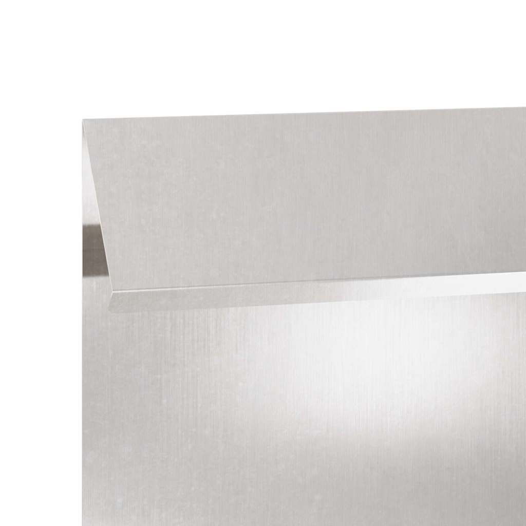 Slakkenhekje 16 pcs Zilver 100 x 3,5 x 25 cm Roestvrij staal is nu te koop bij PeponiXL, paradijselijk wonen!
