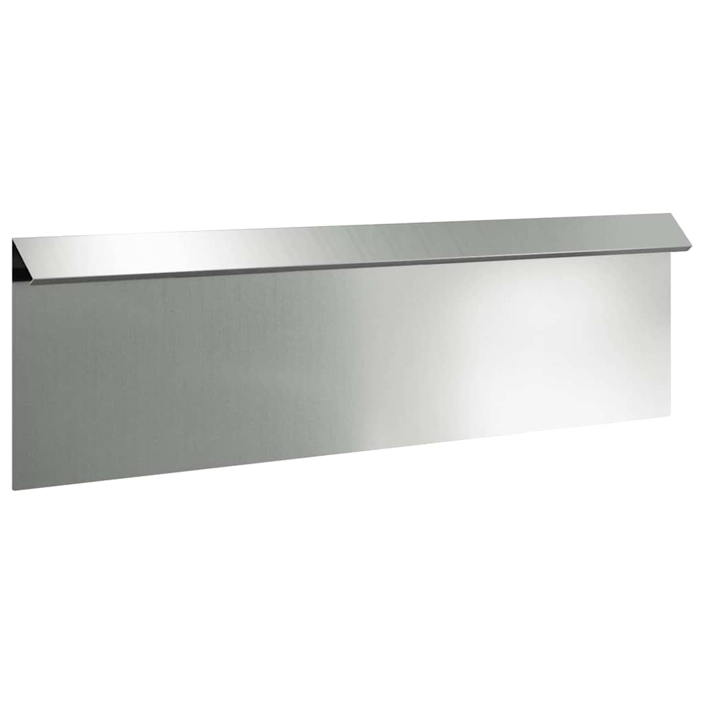 Slakkenhekje Zilver 100 x 3,5 x 25 cm Gegalvaniseerd staal is nu te koop bij PeponiXL, paradijselijk wonen!