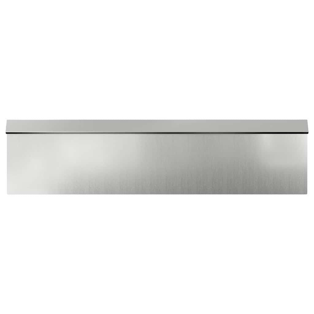 Slakkenhekje 4 pcs Zilver 100 x 3,5 x 25 cm is nu te koop bij PeponiXL, paradijselijk wonen!