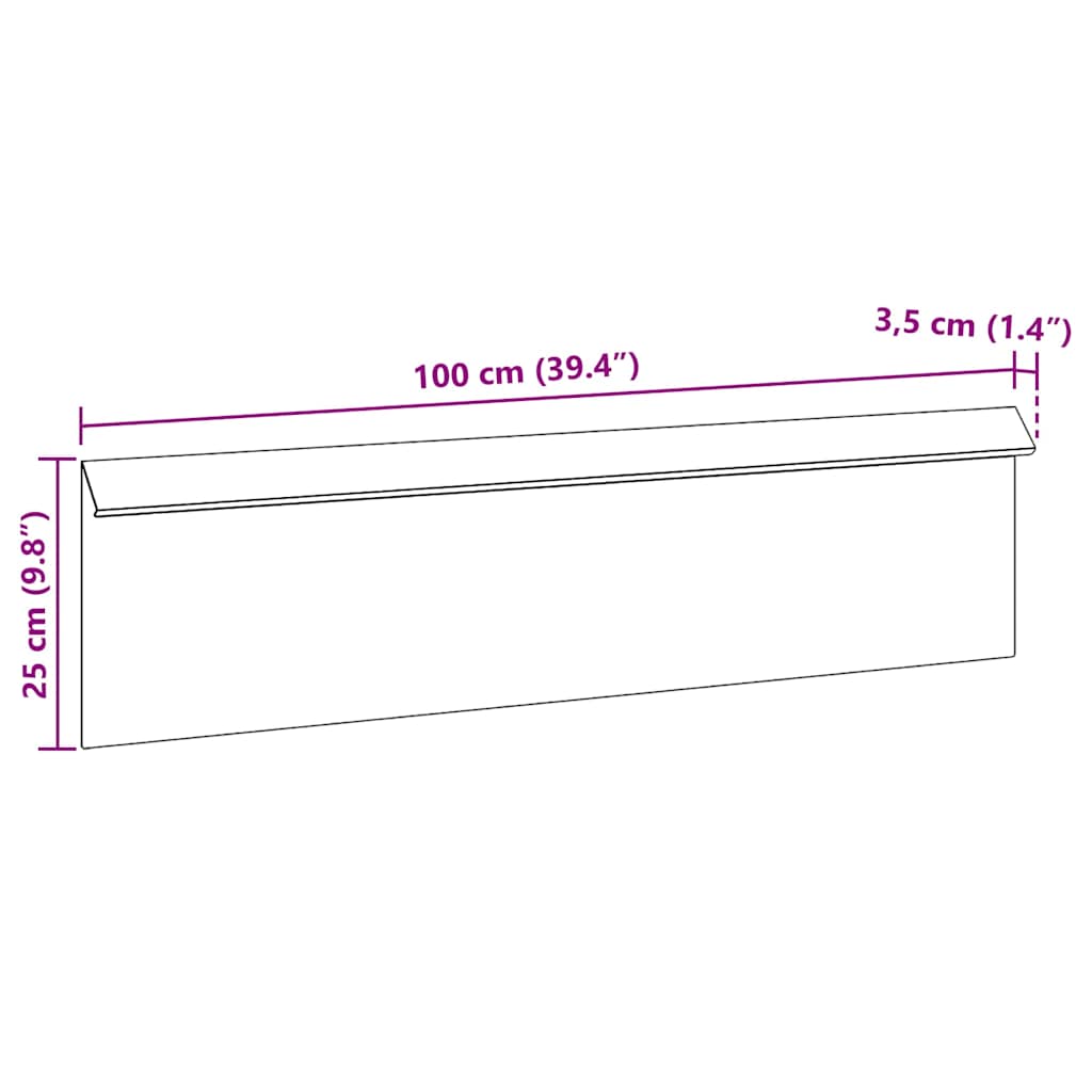 Slakkenhekje 4 pcs Zilver 100 x 3,5 x 25 cm is nu te koop bij PeponiXL, paradijselijk wonen!