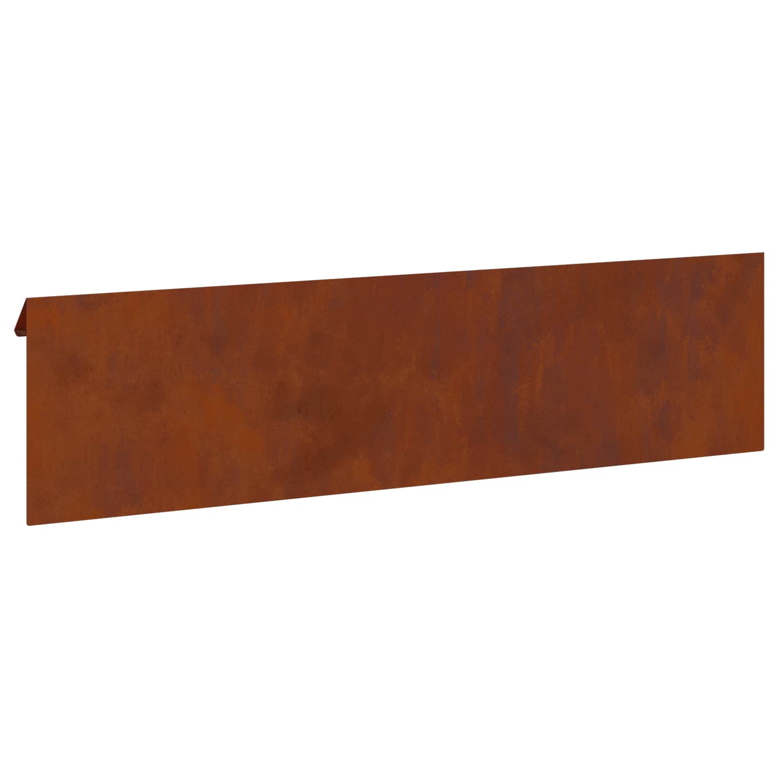 Slakkenhekje 4 pcs Roestig 100 x 3,5 x 25 cm Cortenstaal is nu te koop bij PeponiXL, paradijselijk wonen!