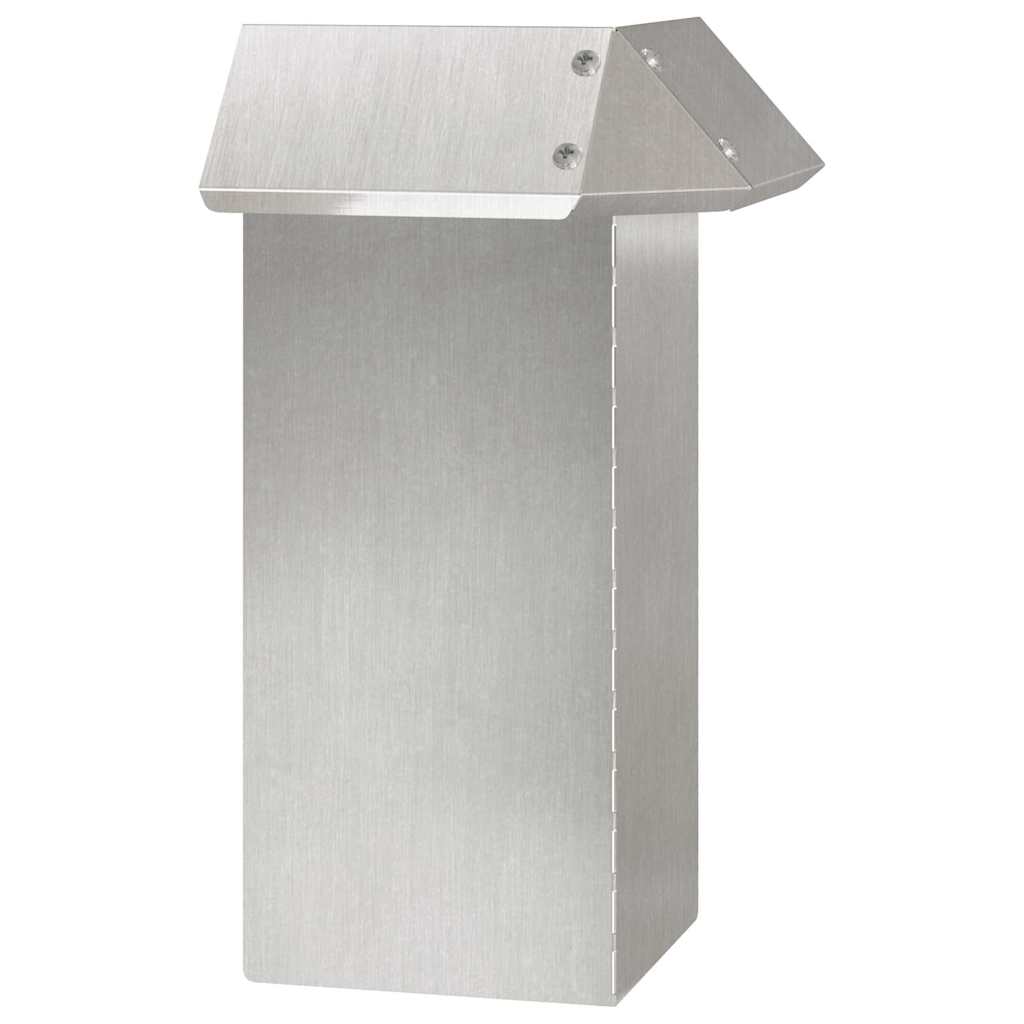 Slakkenhekje Zilver 13,5 x 13,5 x 25 cm Roestvrij staal is nu te koop bij PeponiXL, paradijselijk wonen!