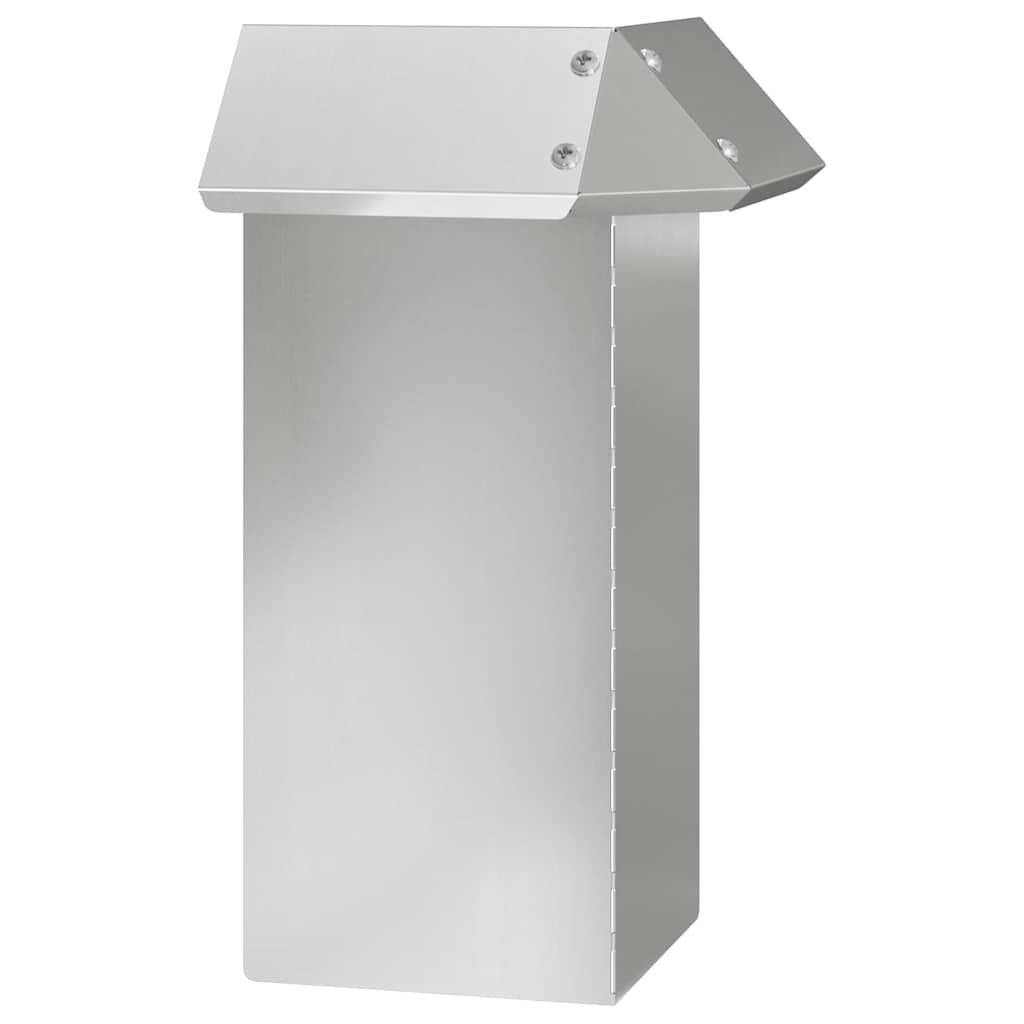 Slakkenhekje Zilver 13,5 x 13,5 x 25 cm Gegalvaniseerd staal is nu te koop bij PeponiXL, paradijselijk wonen!