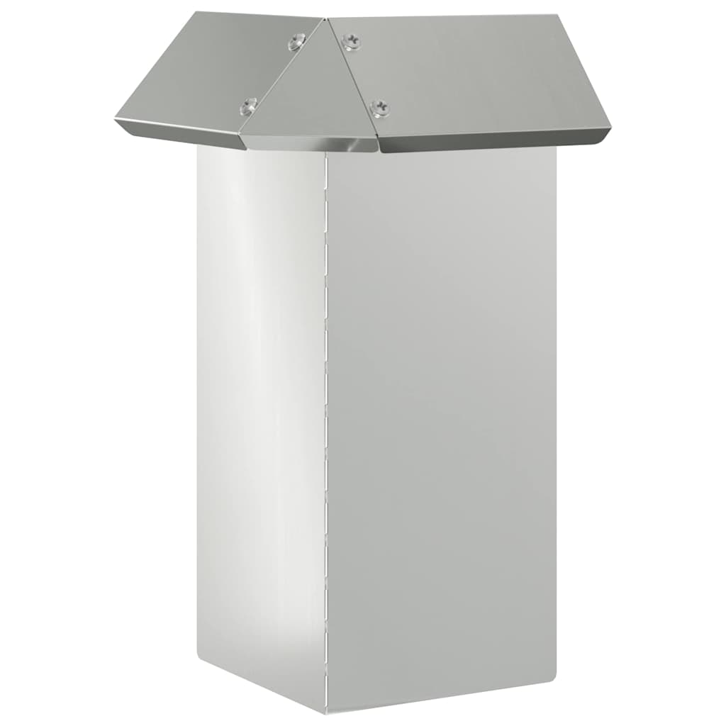 Slakkenhekje Zilver 13,5 x 13,5 x 25 cm Gegalvaniseerd staal is nu te koop bij PeponiXL, paradijselijk wonen!