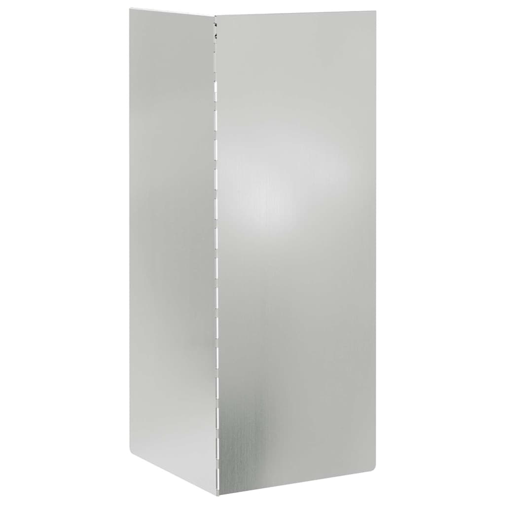 Slakkenhekje Zilver 10 x 10 x 25 cm Gegalvaniseerd staal is nu te koop bij PeponiXL, paradijselijk wonen!