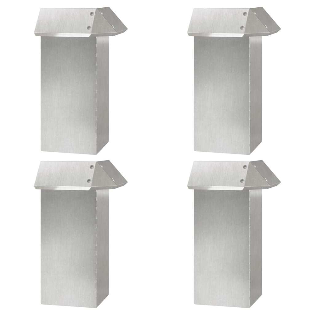 Slakkenhekken 8 pcs Zilver Roestvrij staal is nu te koop bij PeponiXL, paradijselijk wonen!