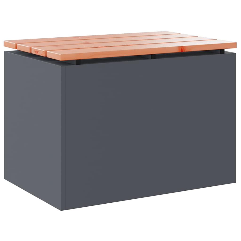 Tuinbank Antraciet 60 x 40 x 43 cm Staal is nu te koop bij PeponiXL, paradijselijk wonen!