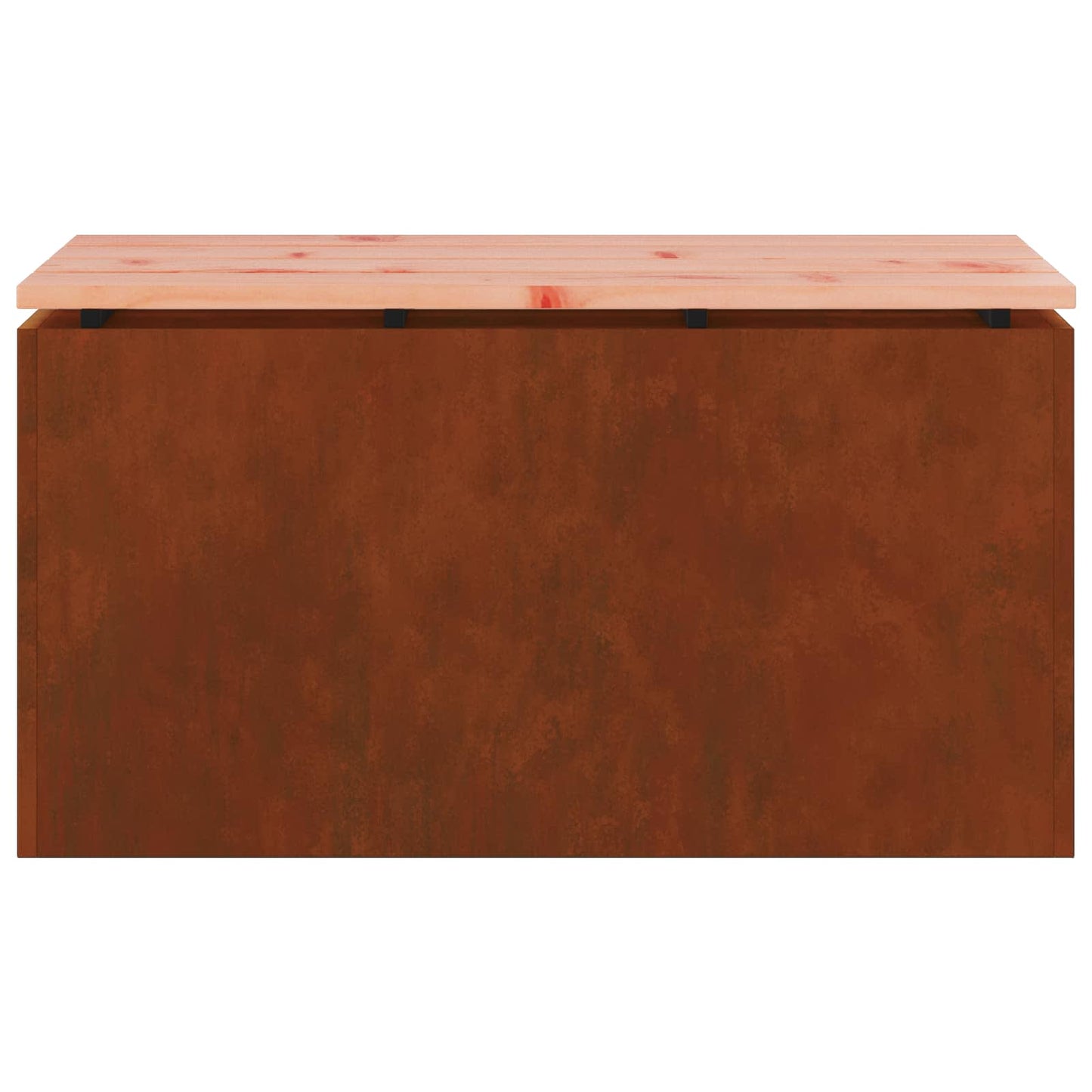 Tuinbank Roestig 80 x 40 x 43 cm Cortenstaal is nu te koop bij PeponiXL, paradijselijk wonen!