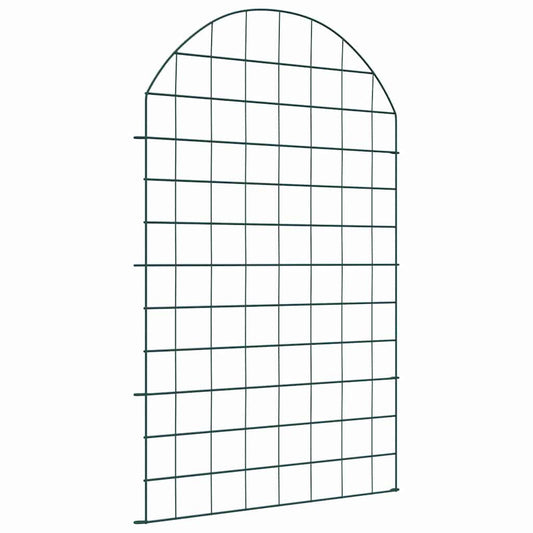 Vijverhekken Set 8 pcs Groen 50 x 80 cm Staal is nu te koop bij PeponiXL, paradijselijk wonen!