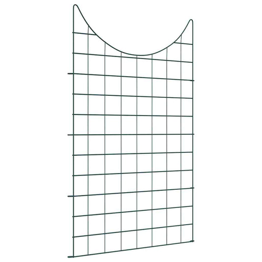 Vijverhekken Set 8 pcs Groen 50 x 80 cm Staal is nu te koop bij PeponiXL, paradijselijk wonen!