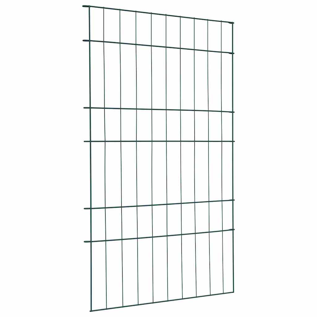 Vijverhekken Set 8 pcs Groen 50 x 80 cm Staal is nu te koop bij PeponiXL, paradijselijk wonen!