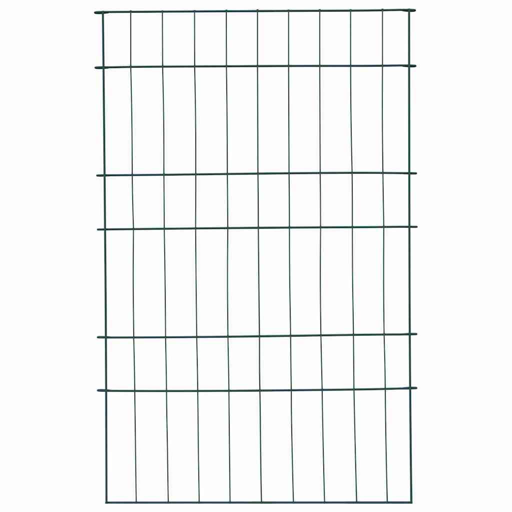 Vijverhekken Set 8 pcs Groen 50 x 80 cm Staal is nu te koop bij PeponiXL, paradijselijk wonen!