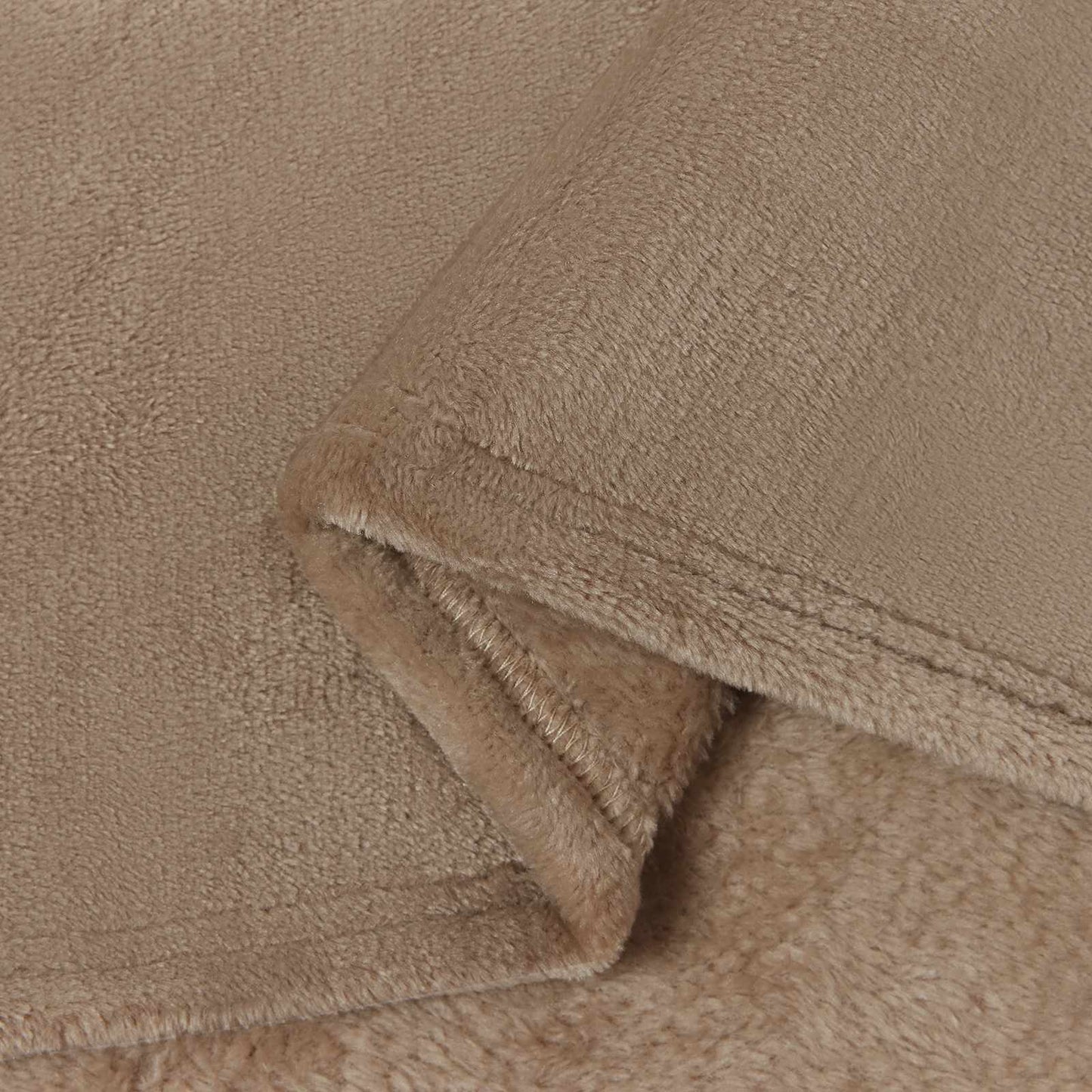 Gooi Deken Kameel 130 x 150 cm Fleece is nu te koop bij PeponiXL, paradijselijk wonen!