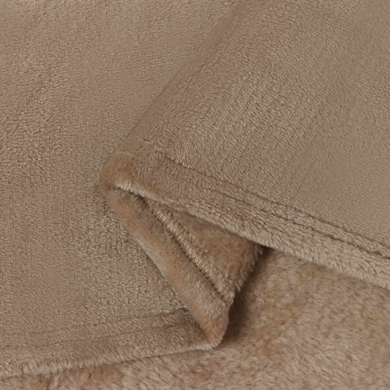 Gooi Deken Kameel 130 x 150 cm Fleece is nu te koop bij PeponiXL, paradijselijk wonen!