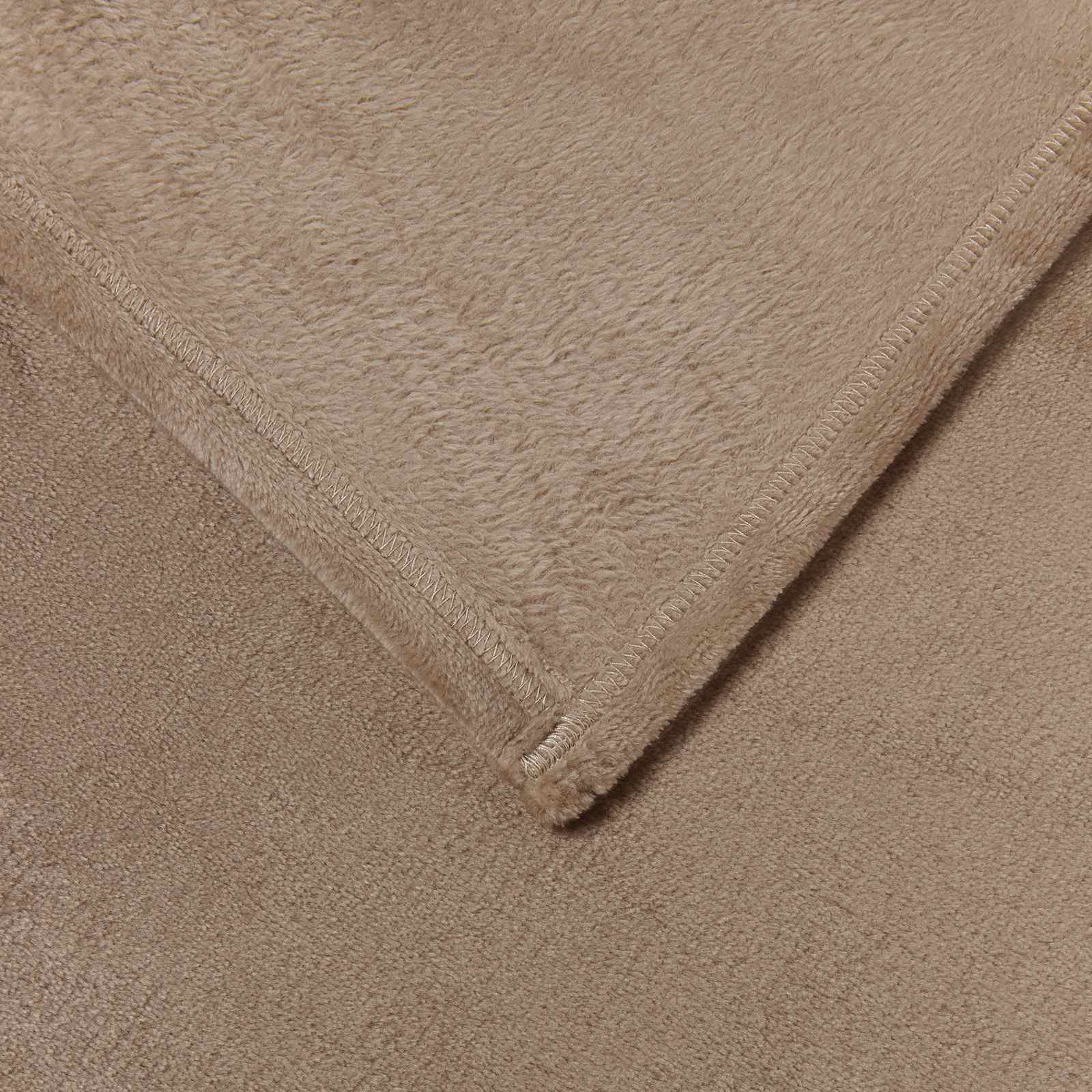 Gooi Deken Kameel 220 x 240 cm Fleece is nu te koop bij PeponiXL, paradijselijk wonen!