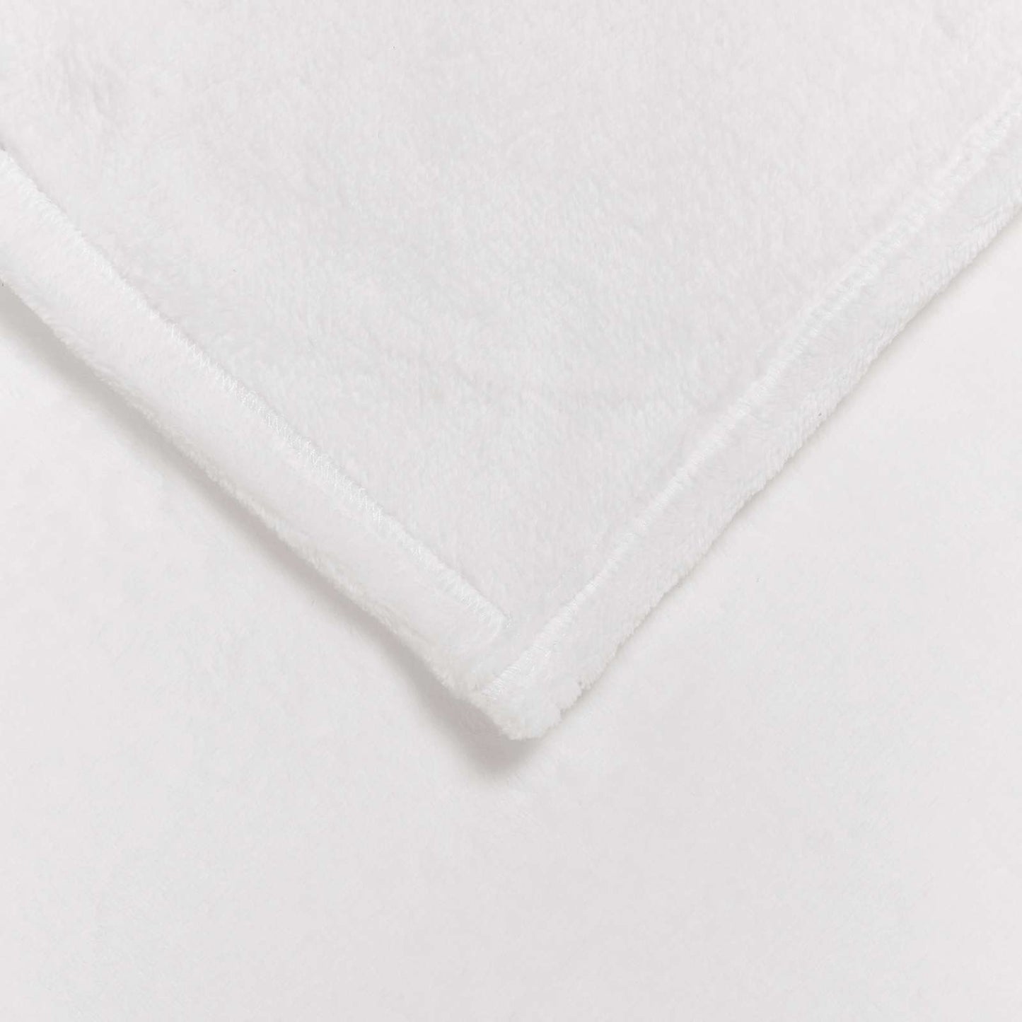 Kleden 6 pcs Wit 240 x 270 cm Fleece is nu te koop bij PeponiXL, paradijselijk wonen!
