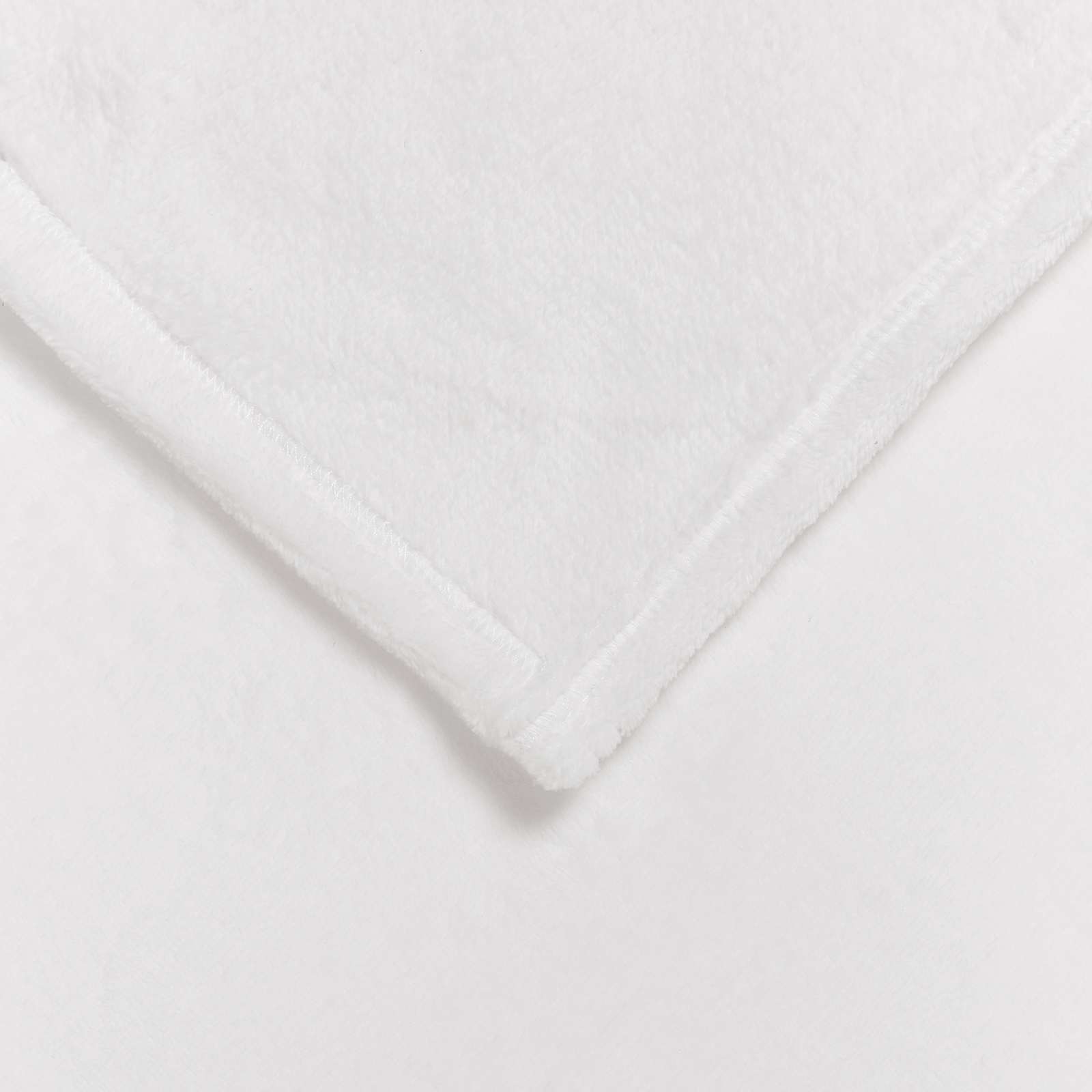 Kleden 6 pcs Wit 240 x 270 cm Fleece is nu te koop bij PeponiXL, paradijselijk wonen!
