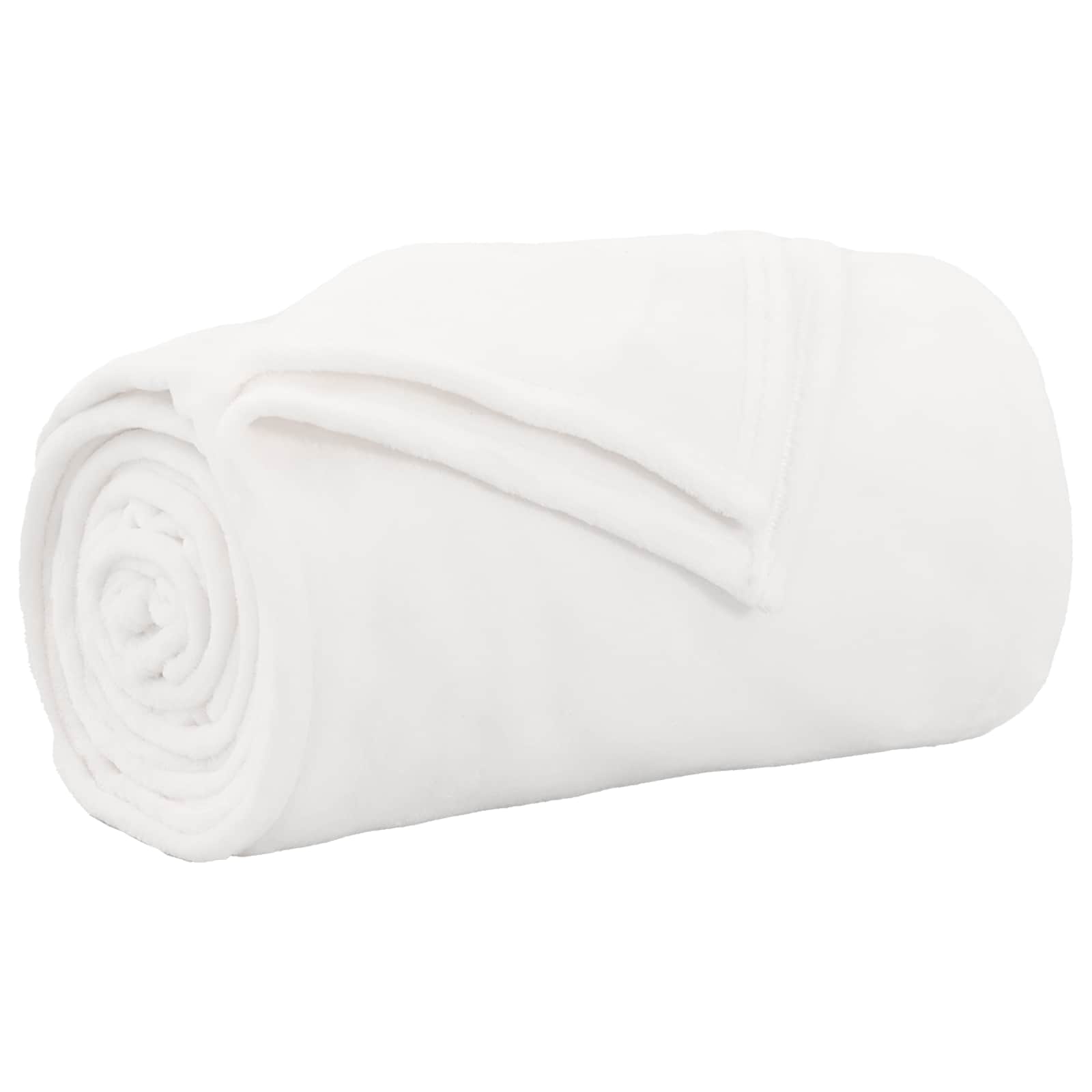 Kleden 6 pcs Wit 240 x 270 cm Fleece is nu te koop bij PeponiXL, paradijselijk wonen!