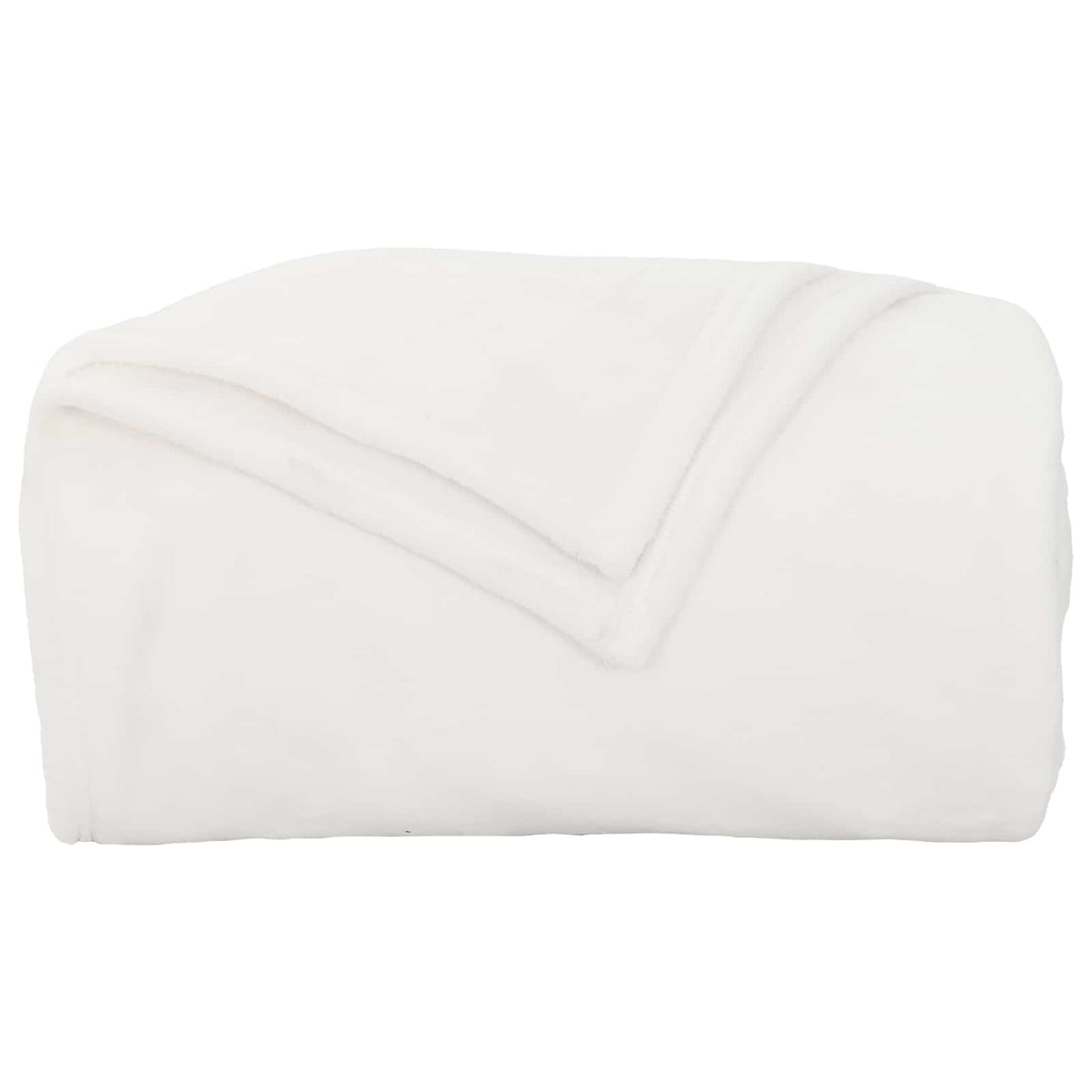Kleden 6 pcs Wit 240 x 270 cm Fleece is nu te koop bij PeponiXL, paradijselijk wonen!