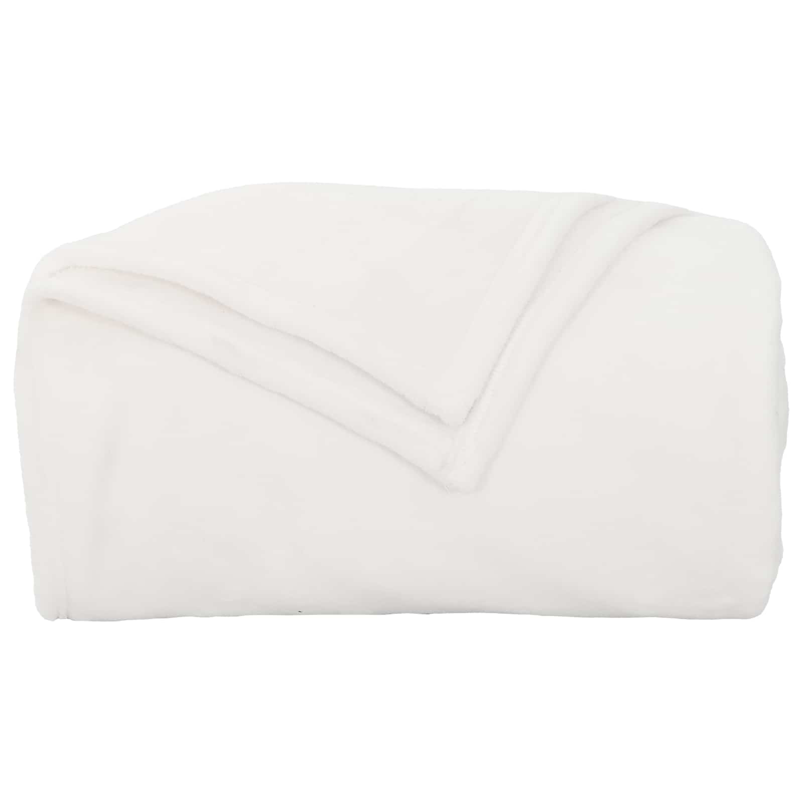 Kleden 6 pcs Wit 240 x 270 cm Fleece is nu te koop bij PeponiXL, paradijselijk wonen!