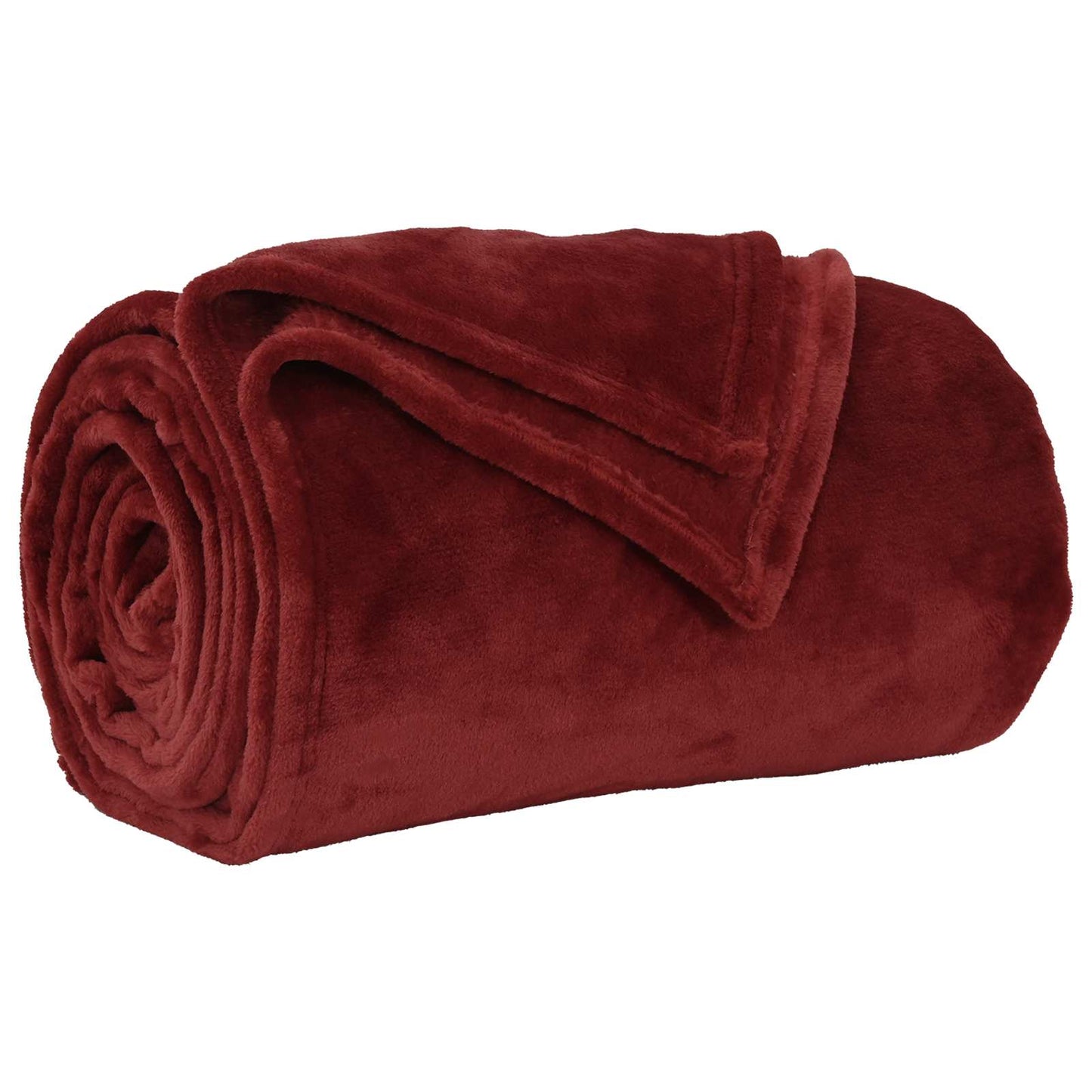 Kleden 6 pcs Bordeaux Rood 240 x 270 cm Fleece is nu te koop bij PeponiXL, paradijselijk wonen!
